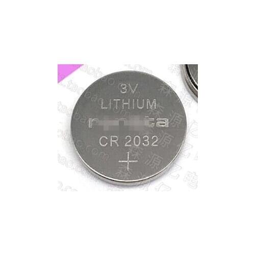50pcs Switzerland Original imported car remote control CR2032 button battery Car key 3V lithium battery