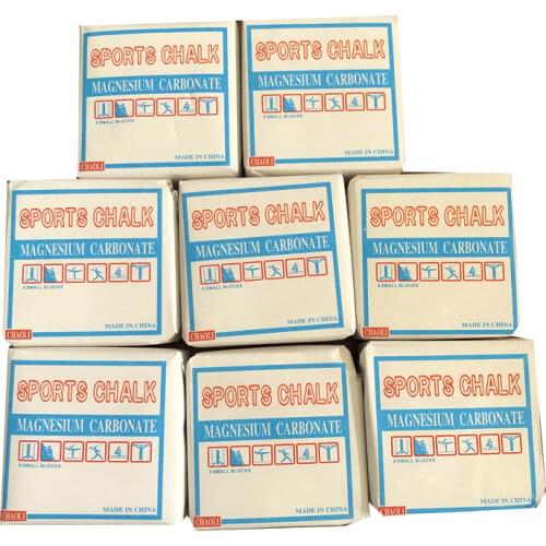 8 Pcs/Box Weight Lifting Sport Chalk Magnesium Powder Gymnastic Sport Climbing Gym Magnesia Block Barbell weightlifting Training