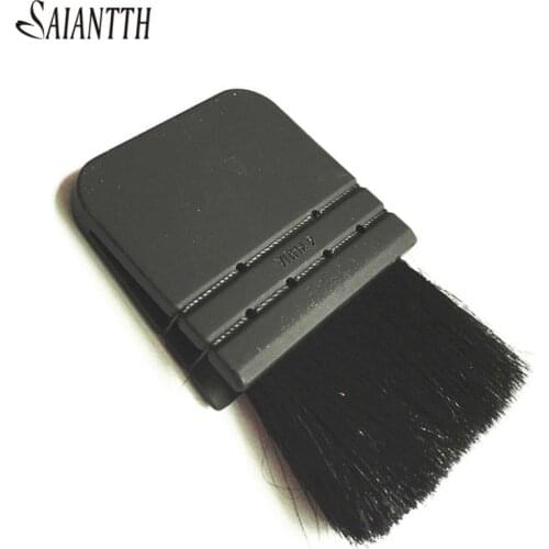 Goat hair black Short flat blush brush professional single makeup brushes maquiagem make up tool cosmetic beauty high quality