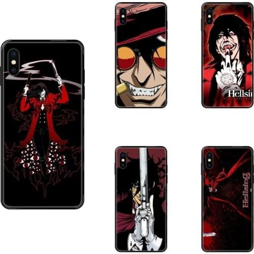 For Huawei Honor Play V10 View Mate 10 20 20X 30 Lite Pro Y3 Y5 Y9 Nova 3 3i Pro Boutique Special Anime Alucard Hellsing Black