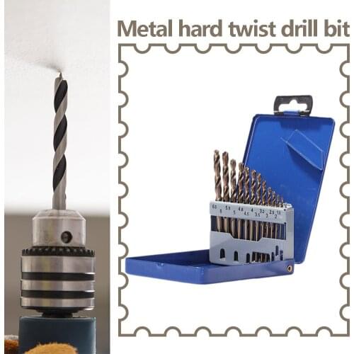 M35 Twist Drill Bit Set Straight Shank Cobalt Drill Bits for Stainless Steel Metal Drilling Hole Cutter Power Tools Accessories
