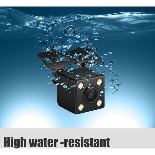 Night Vision LED Light Car Rear View Camera Universal Backup Parking Camera Waterproof 170 Wide Angle HD Color Image