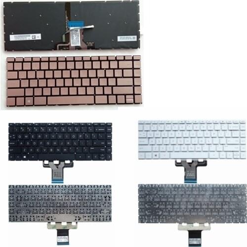GZEELE New US Laptop keyboard For HP 14-CC CC0027TX TPN-Q188 -Q190 14-BD W125 14-DA 14-CE
