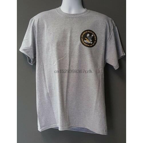 LAPD Los Angeles SWAT Special Weapons Tactics Gray Short Sleeve MORALE T-Shirt
