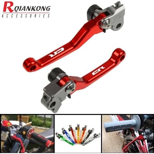 Motorcycle Dirt Bike Brake Clutch Levers Pivot Foldable handle levers For HONDA CR80R CR85R CR125R CR250R CRF150R CRF450R 92-18