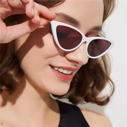 New Trend Cat Eye Woman Sunglasses Men Luxury Fashion Brand Design Sun Glasses Classic Retro Plastic Eyewear Frame UV400