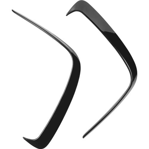 For Mercedes Benz W176 A180 A200 A250 A45 AMG Hatchback 2014 2015 2016 2017 2018 Rear Bumper Lip Spoiler Canards Vents Splitter