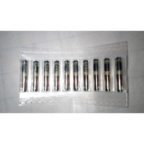 10pcs/lot Original 4d 60 glass transponder chip for remote key 4d60 blank chips