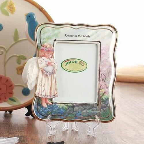 2Pc 10 inch Display Stand Picture Frame Holder Silicone Epoxy Resin Casting Mold