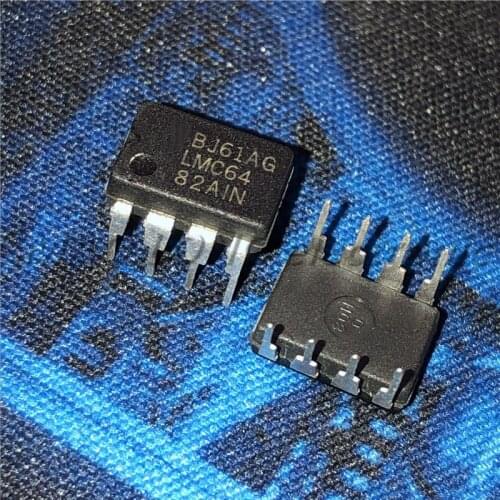 5PCS/LOT LMC6482AIN DIP8 LMC6482 DIP-8 LMC64 82AIN DIP In Stock