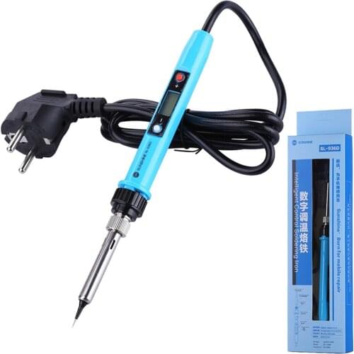 220V 80W LCD Digital Electric Soldering Iron Welding Tools Adjustable Temperature Solder Iron BGA Repair Tools Fer a Souder