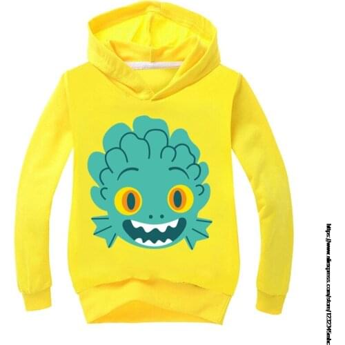 Childrens Clothing Cotton Baby Boys Sweatshirts for Autumn Kids Clothes New movie Luca Boys Outerwear Costume