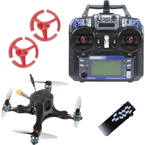 OctopusX1 127mm FPV Racing Drone BNF with MiniF4 Flight Controller 20A 4in1 ESC 450mAh Battery LST-009 FPV Goggles Frsky