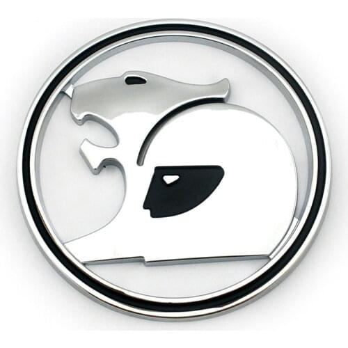 Chrome Color Customs Auto Badge Wheel Steering Decoration 69MM Hsv Lion Car Emblem Logo Stickers