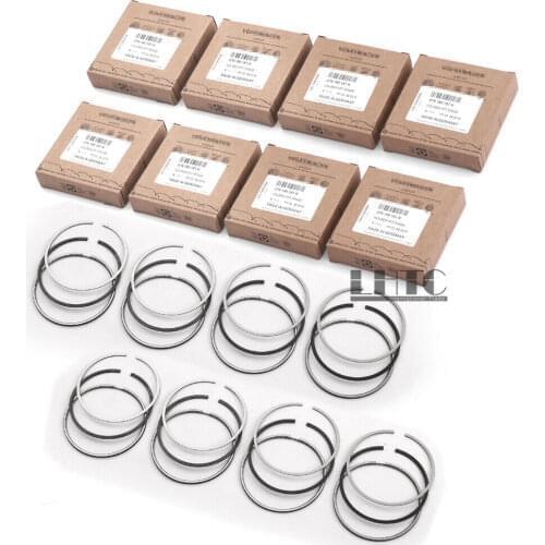 8x Piston Rings Set STD Φ84.5mm OE Genuine For Audi A6 S6 RS6 C5 A8 4E 4.2 V8