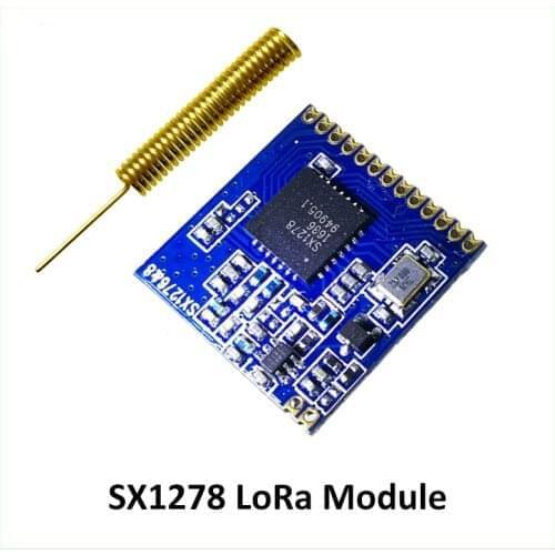 433mhz RF LoRa module SX1278 PM1280 10 pcs Long-Distance communication Receiver and Transmitter SPI LORA IOT+ 433MHz antenna