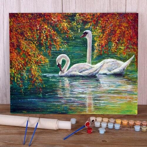 Natural Scenery Devotion Painting By Numbers Kit Acrylic Paints 50*70 Painting On Canvas Home Decoration For Handicraft