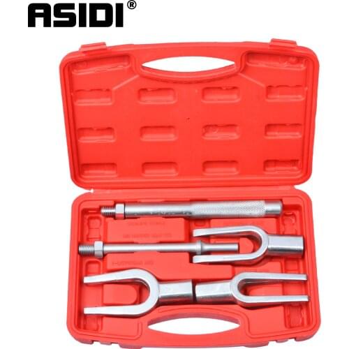 5 pc Tie Rod Ball Joint Remover Separator Pitman Arm Puller Pickle Fork Tool