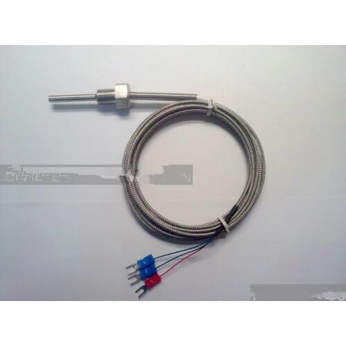 Stainless steel waterproof imitation imports Pt100 platinum resistance temperature probe type E thermocouple type K temperature
