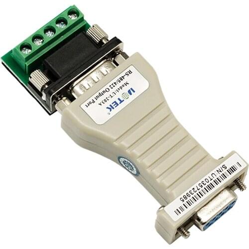 Passive RS232 to RS485 / 422 converter adapter UT-203A