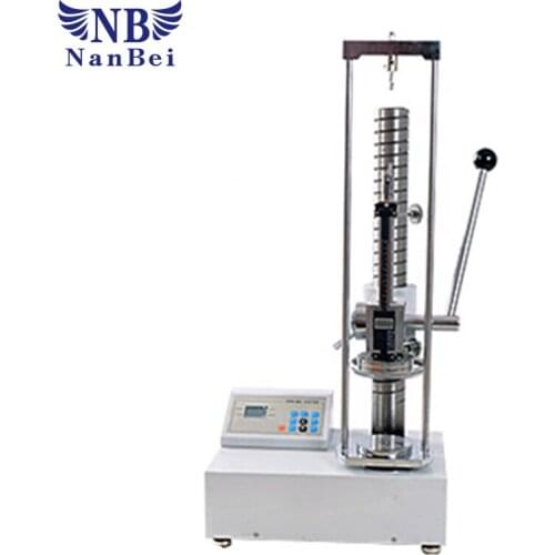 LCD display 1000N push pull force spring testing instrument