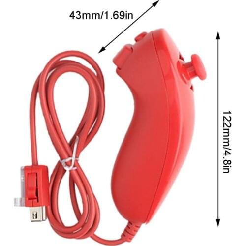 T3EE Wii Remote Motion Plus Controller Joystick for Wii Remote Control Gamepad Accessories