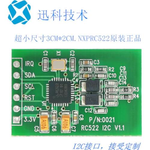 RFID Reader and Writer Module Small Size Rc522 I2C Port Reader and Writer