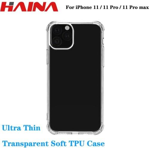 Luxury Phone Cases Clear For iPhone 11 Pro Max X XS MAX XR Soft TPU Transparent Phone Case For iPhone 5 5s SE 7 8 6 6s 7 8 Plus