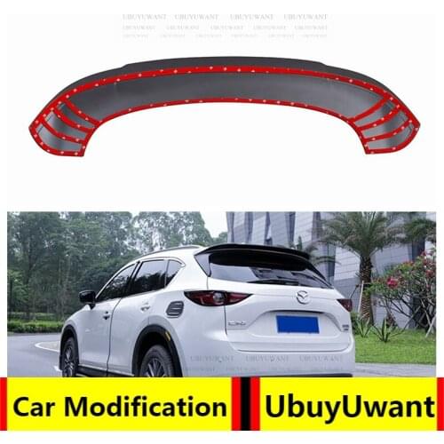 UBUYUWANT For MAZDA CX-5 CX5 2017 2018 2019 2020 ABS Exterior Rear Spoiler Tail Trunk Boot Wing Decoration Car Styling