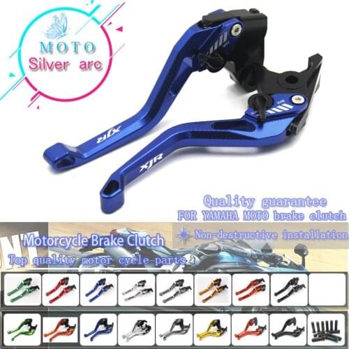 3D Rhombus Hollow Design patent For Yamaha XJR400 XJR 400 1993-2007 CNC Red Motorcycle Brake Clutch Levers With Logo