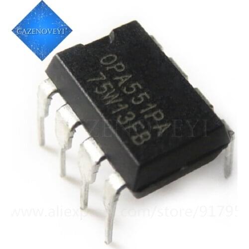 5pcs/lot OPA551PAG4 OPA551PA OPA551 DIP-8 Original authentic and new In Stock
