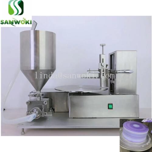 Automatic cake cream painting machine cake smear machine cake cream dauber machine cake decorator machine cake painter machine
