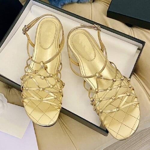 Women Shoes Summer Female Casual Sandals Black Chaussure Ladies Peep Toe Sandalias New Front Rear Strap Sandles Fashion