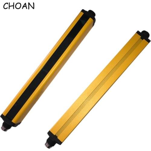 CHOAN SN2008J 20mm 8 beams punch photoelectric protector Infrared sender receiver Safety light curtain Safety grating DC 12V 24V
