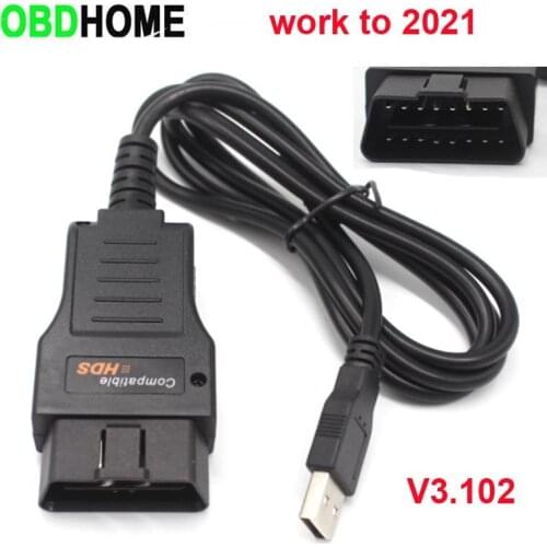 HDS OBD2 Diagnostic Cable V3.102 for HONDA From 1996-2021 with OBDII/DLC3 Diagnostics Read Fault Code Can Test Engine System