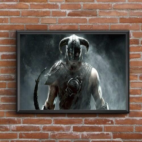 The Elder Scrolls V Skyrim Game Poster Print Art Wall Painting Home Decoration Gift Poster Customization (No Frame)