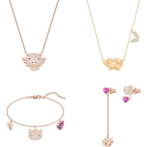 Fashion womens jewelry, piggy style jewelry set, fashion jewelry set, womens earrings, necklaces and bracelets fashion jewelry