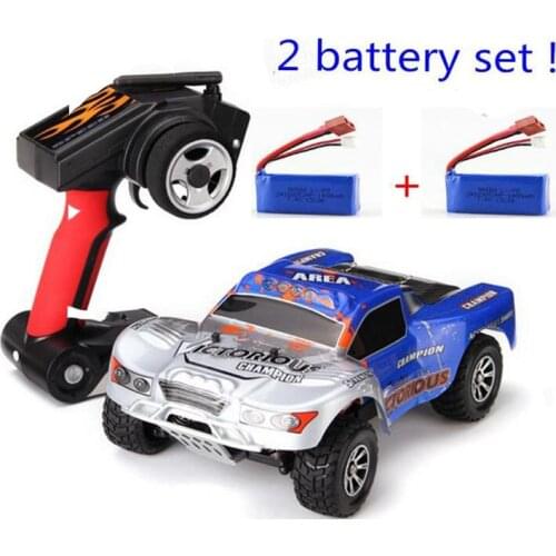 2pcs battery set ! WLtoys A969-B 1/18 4WD RC Car Short Course Truck 70KM/H RTR High Speed Racing Car Off-Road Vehicle Buggy