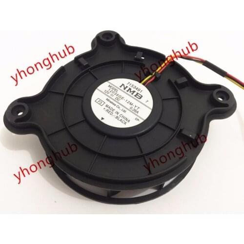 NMB-MAT 12035GE-12M-YT F3 DC 12V 0.26A 3-wire Server Cooling Fan