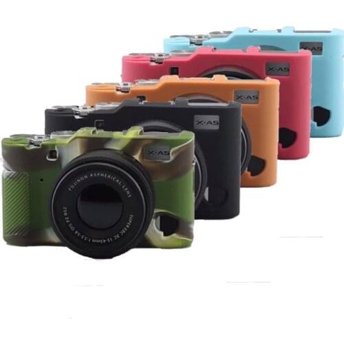 New Soft Silicone Rubber Camera Protective Body Cover Case Bag Skin For FujiFilm Fuji X-A5 XA5 Camera