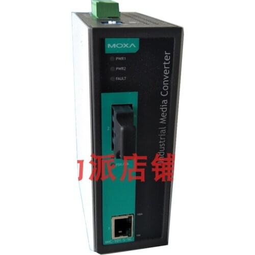 New Original Spot Photo For MOXA IMC-101-S-SC-T Wide Temperature Industrial Grade Single-Mode Photoelectric Converter