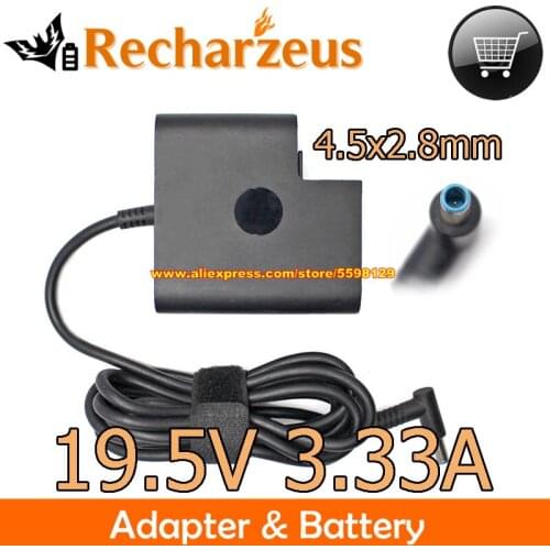 Genuine For HP Envy TPN-CA05 854117-850 853605-002 X7W51AA AC Adapter Travel 65W 19.5v 3.33A ENVY 17 STREAM Laptop Adaptor