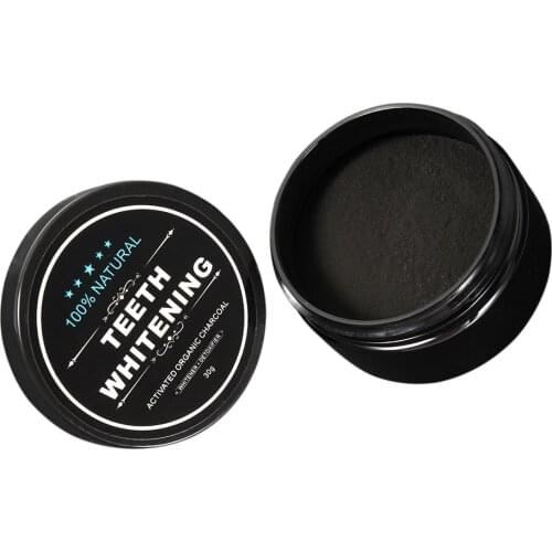 30g Teeth Whitening Powder Smoke Coffee Tea Stain Remove Bamboo Activated Charcoal Powder Oral Hygiene Dental Tooth Care NN