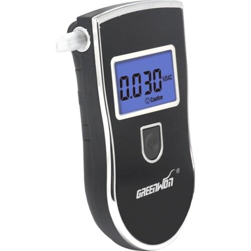 NEW Hot selling 2019 Professional Police Digital Breath Alcohol Tester 818 Breathalyzer AT818