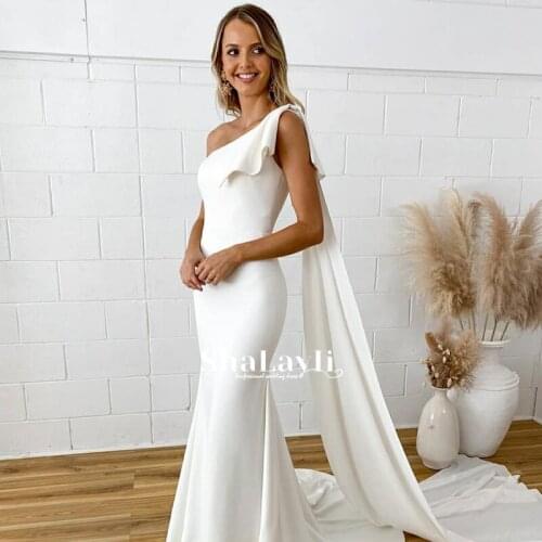 ShaLaYIi Satin Wedding Dresses