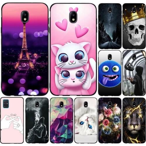 For Samsung Galaxy J7 2018 J737 Silicone Phone Case TPU For Galaxy J7 Star Relief 3D Fundas Back For Galaxy J7 Refine 2018 Coque