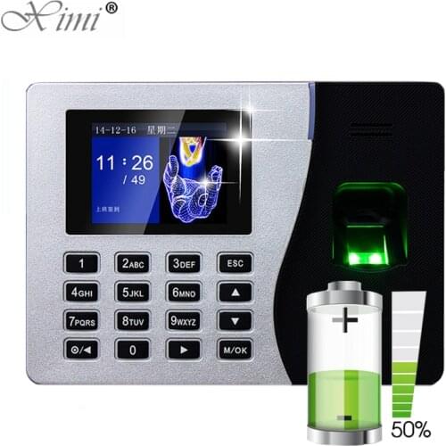 ZK K14 Linux System TCP/IP USB Biometric Fingerprint Time Clock Office Attendance System Recorder Timing Employee Machine Reader