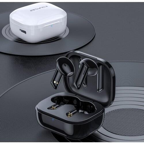 Awei T36 Sports Bluetooth Headset TWS Wireless Earphone Bluetooth 5.0 With Microphone In-Ear Headset Touch Contral Handsfree