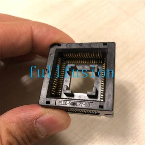 PLCC-68-1.27-30 Enplas IC Test Socket PLCC68P 1.27mm Pitch Burn-in Socket