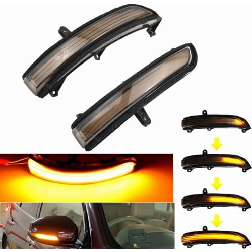 LED Dynamic Turn Signal Light Side Mirror Sequential Indicator Light For Nissan Teana J32 2008-2012 Maxima